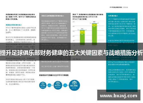 提升足球俱乐部财务健康的五大关键因素与战略措施分析